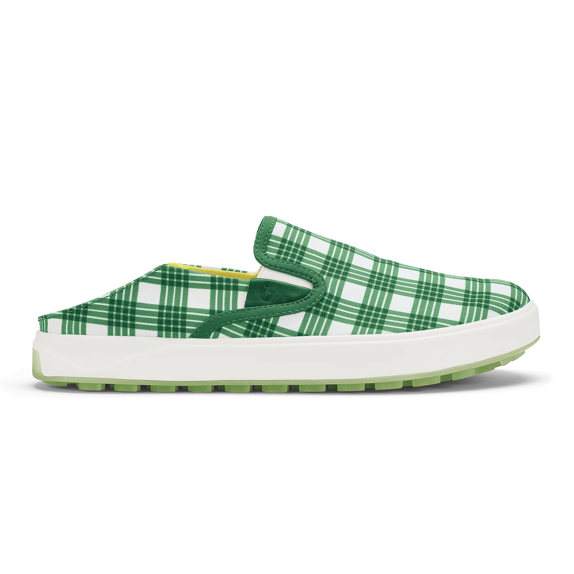 Wai‘alae Slip On - Medium Green / Bright White