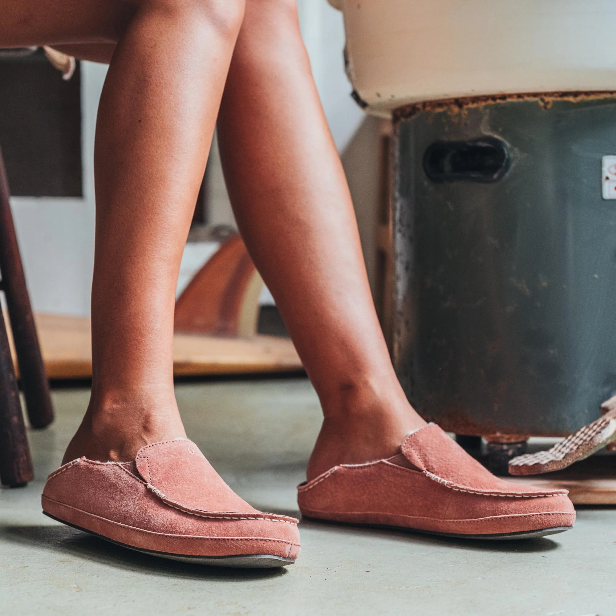 Nohea Slipper - Cedarwood 2 Nohea Slipper - Cedarwood