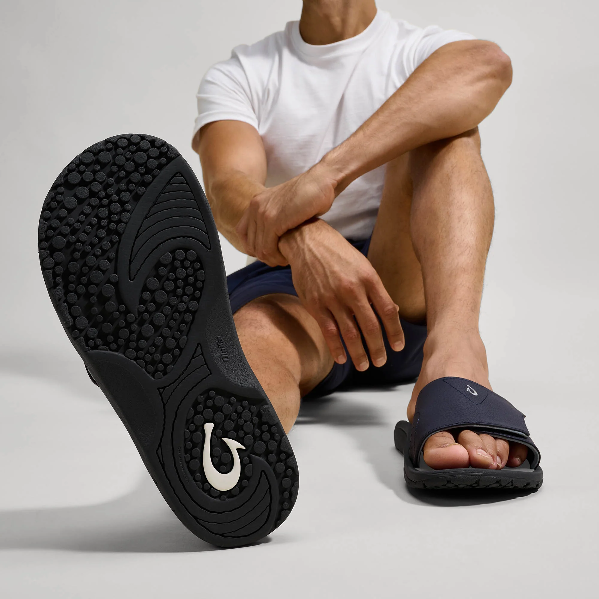 Nalu Slide - Trench Blue / Charcoal 5 Nalu Slide - Trench Blue / Charcoal