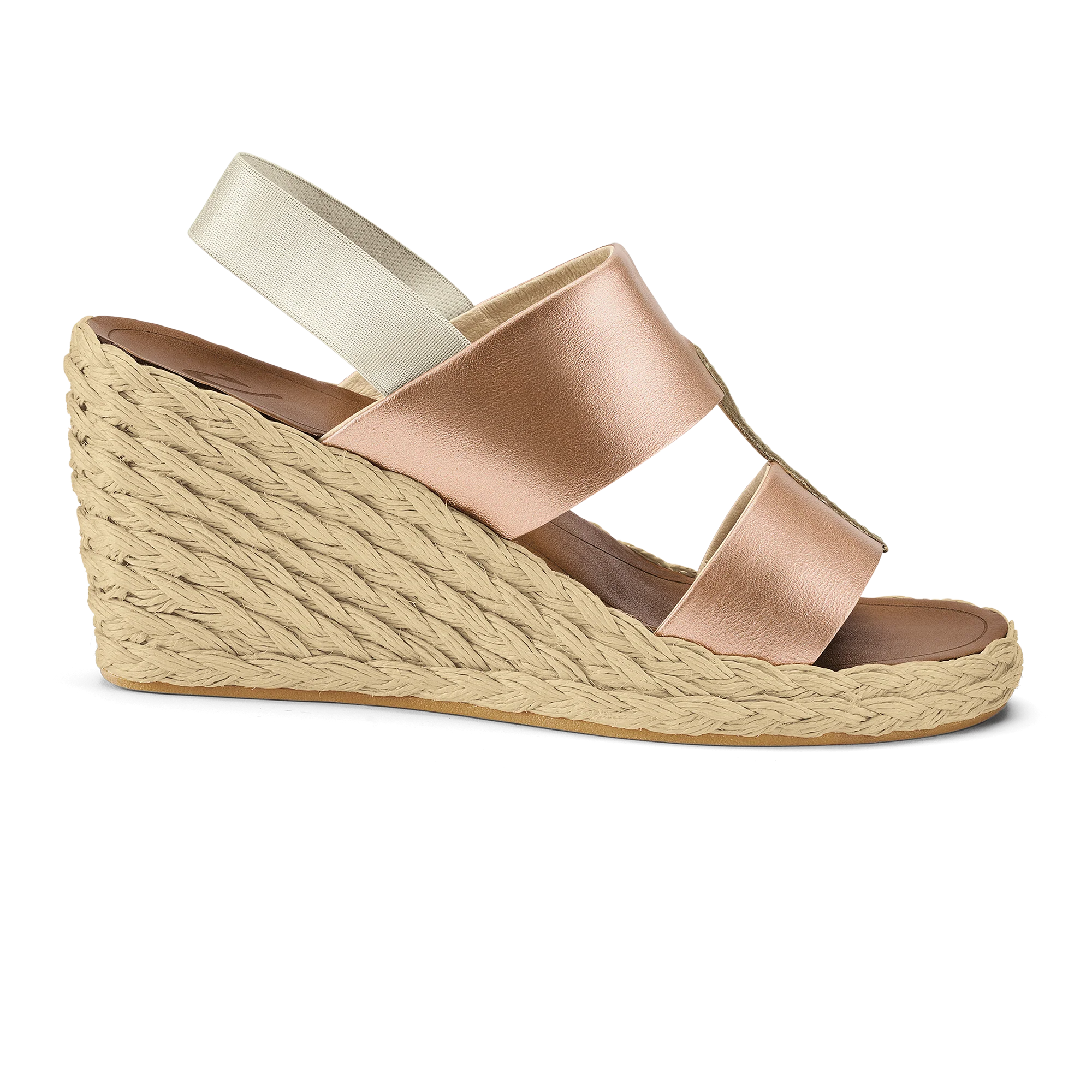Lile Wedge - Copper / Tan 1 Lile Wedge - Copper / Tan