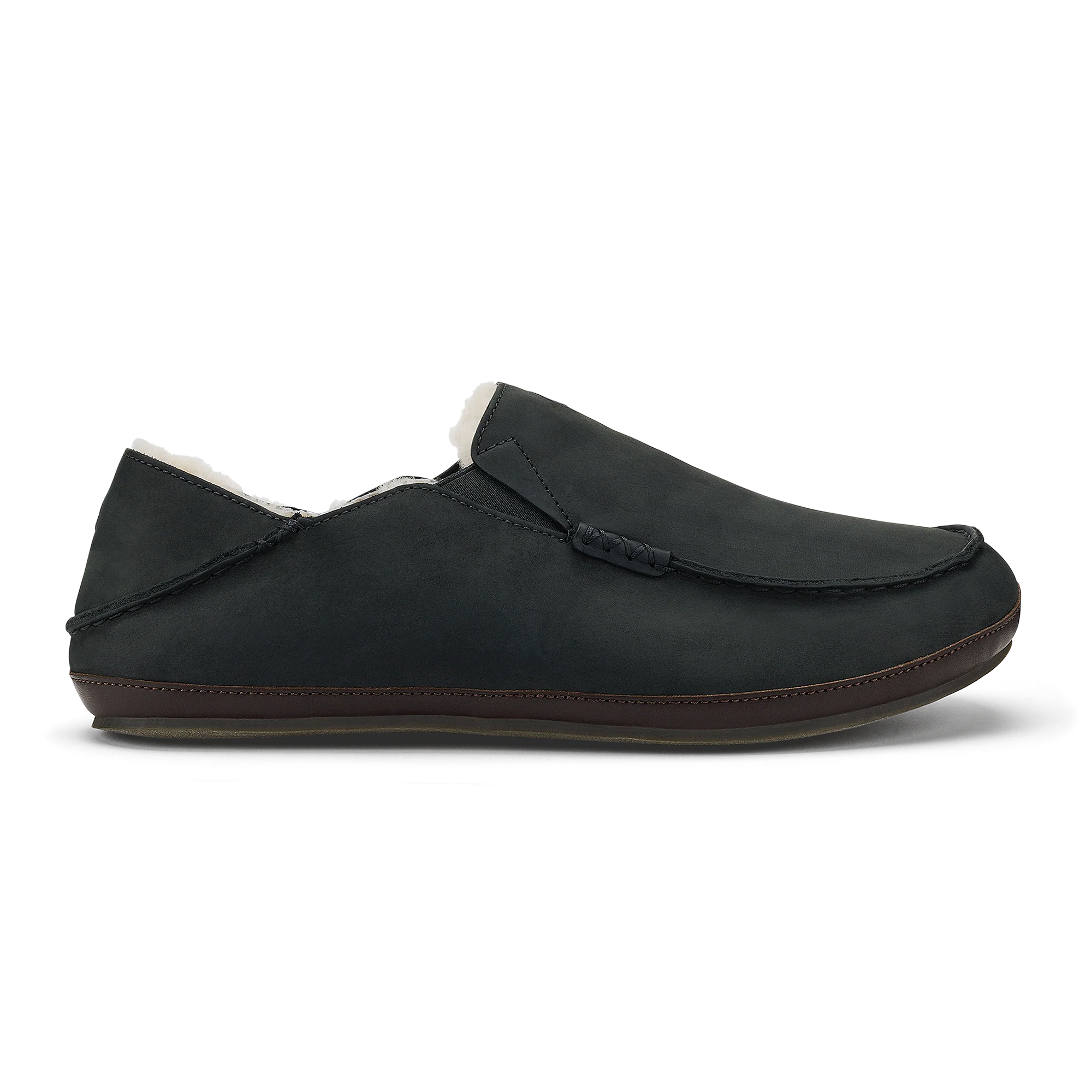 Moloā Slipper  -  Black / Dk Java